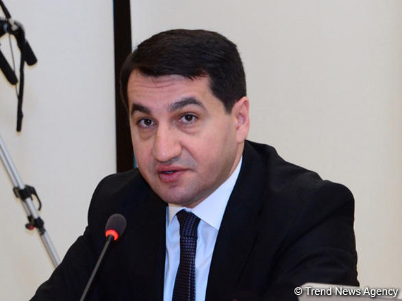 Hikmət Hacıyev: Atəşkəsin davamlı sülhəçevrilə bilməməsinin əsas səbəbi Ermənistanın işğalçılıq siya